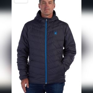 NWT • Spyder Men's Peak Hoodie Insulator Jacket - Mens XL